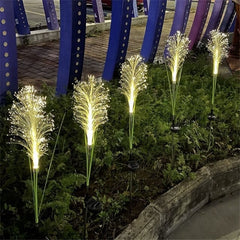 Reed Fiber Optic Light[Outdoor Solar Garden Lights]