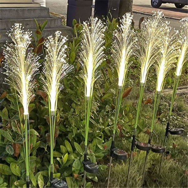 Reed Fiber Optic Light[Outdoor Solar Garden Lights]