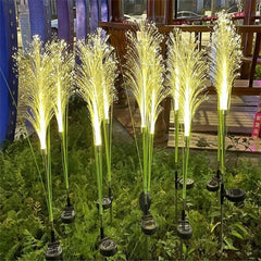 Reed Fiber Optic Light[Outdoor Solar Garden Lights]