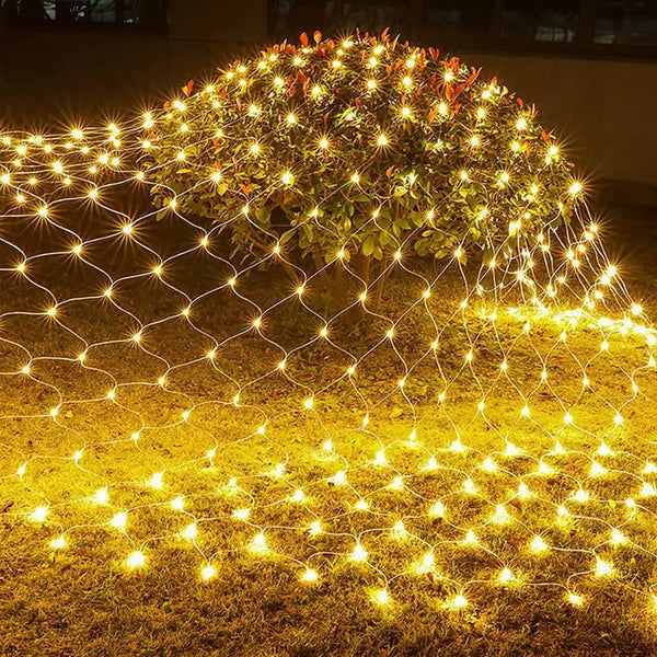 🎁Summer Hot Sale 49%🎉Net Mesh Waterproof String Lights💡