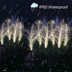 Reed Fiber Optic Light[Outdoor Solar Garden Lights]