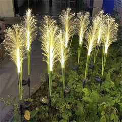 Reed Fiber Optic Light[Outdoor Solar Garden Lights]