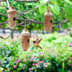 Last Day 49%OFF💕Wooden Hummingbird House-Gift for Nature Lovers